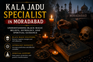 Read more about the article Kala Jadu Specialist in Moradabad: Understanding Black Magic Beliefs, Astrology, and Spiritual Guidance